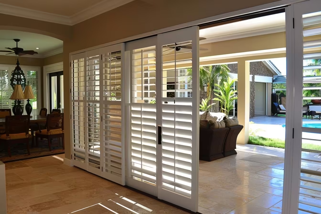 Shutter Sliding Door Design